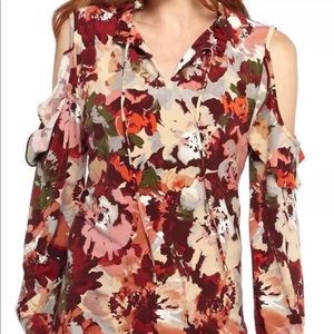 The Limited Collection cold shoulder fall top